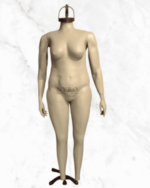 Dama colgante Plus Size con brazos - Base Cruz