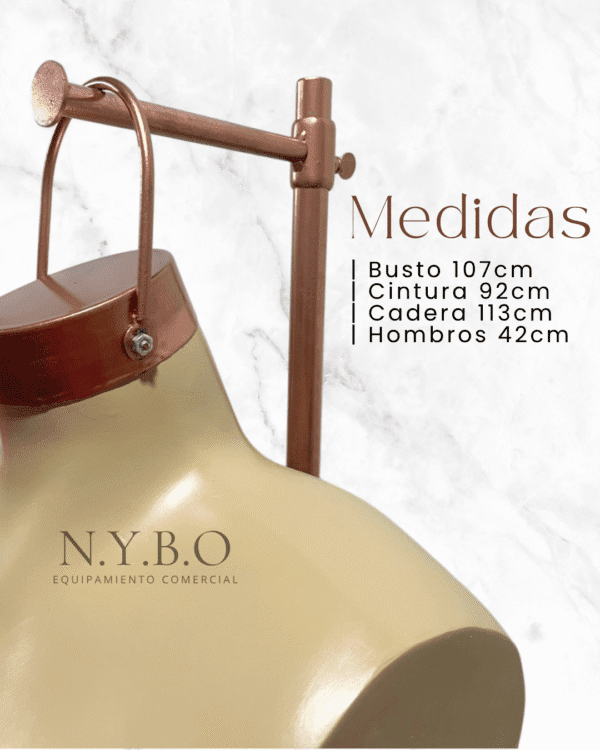 Dama colgante Plus Size - Base Cobre - Image 3