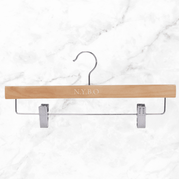 Percha madera lotus barral adulto con ganchos