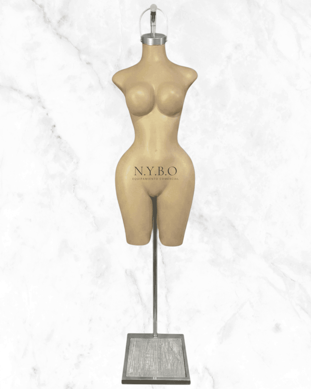 Maniquí Curvy Colgante - Base Gris Espacial - Image 3