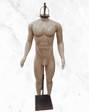 Maniquí Colgante Hombre - Base Marrón